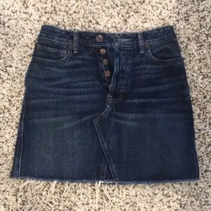 Dark blue Size 2 Abercombie and Fitch mini skirt